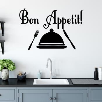 Bon Appetit Tray Wall Stickers
