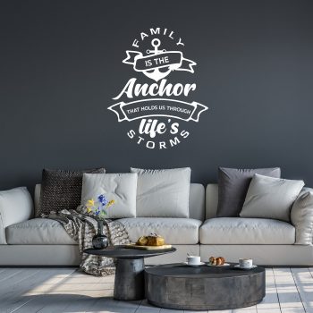 Family Anchor Wall Stickers