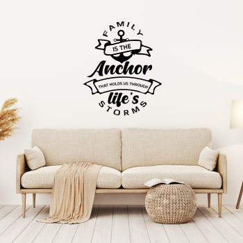 Family Anchor Wall Stickers