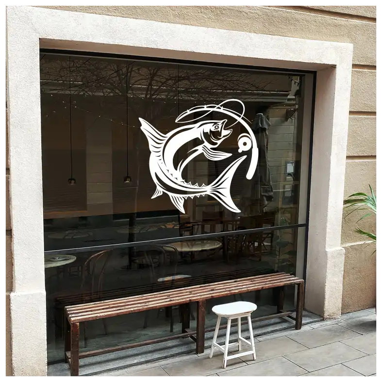 Fishing Wildlife Wall Sticker