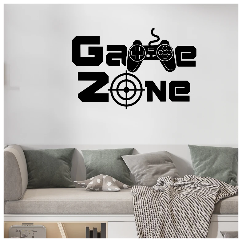 Game Zone Wall Sticker