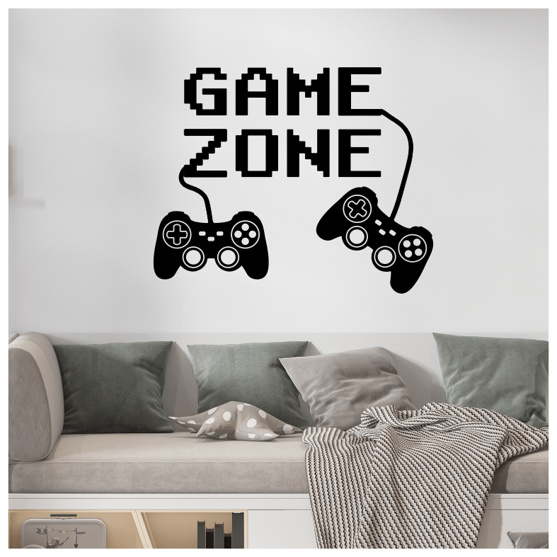 Game Zone Wall Sticker