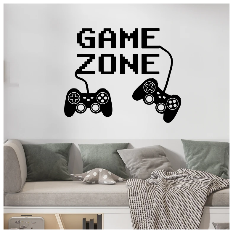 Game Zone Wall Sticker