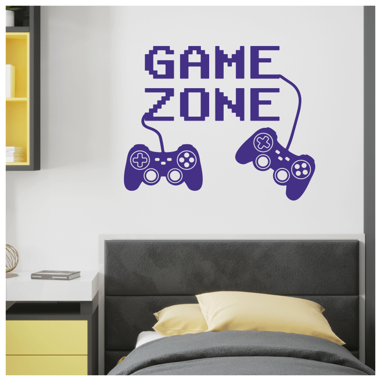 Game Zone Wall Sticker