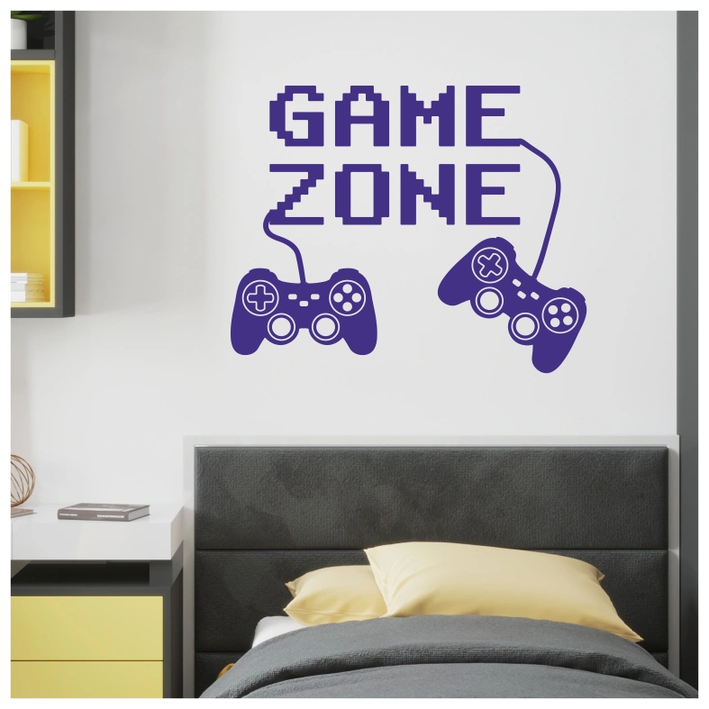 Game Zone Wall Sticker