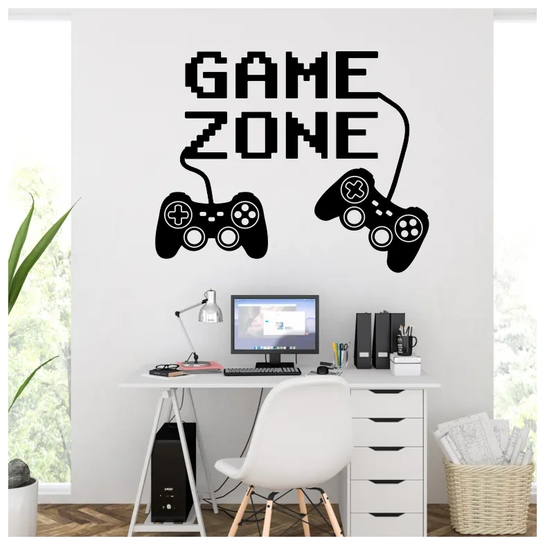 Game Zone Wall Sticker