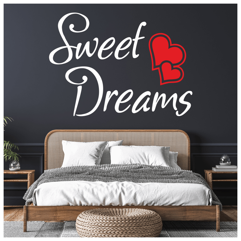 Sweet Dreams Quote Wall Sticker