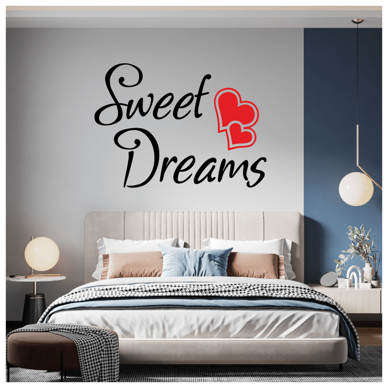 Sweet Dreams Quote Wall Sticker