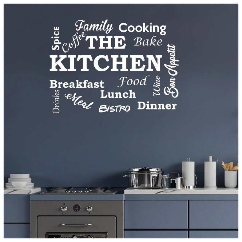 The Kitchen Quote Wall Sticker