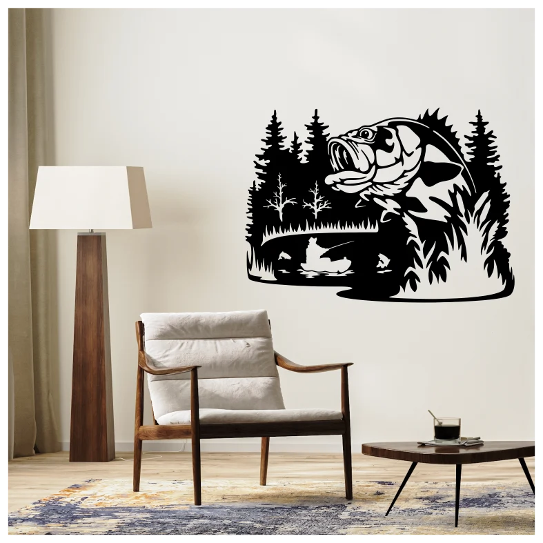 Wildlife Fish Wall Sticker
