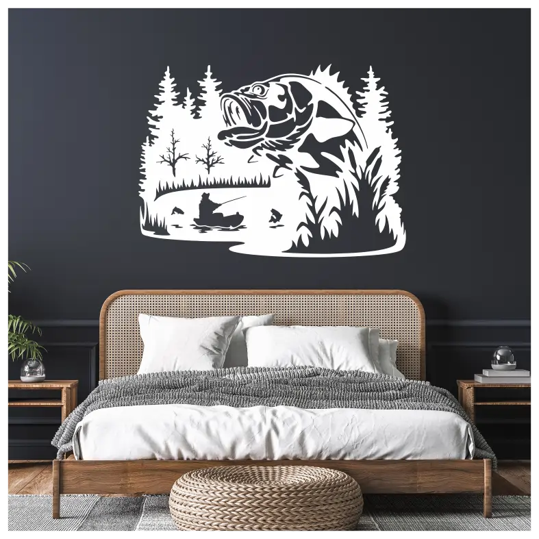 Wildlife Fish Wall Sticker