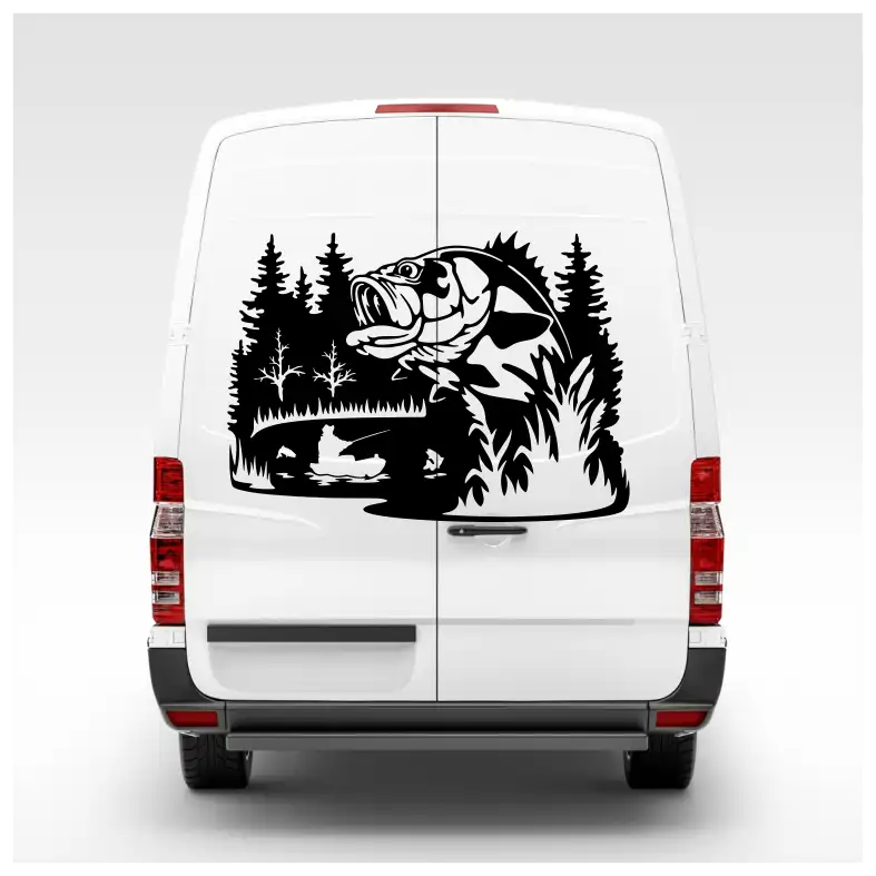 Wildlife Fish Car Sticker Decal