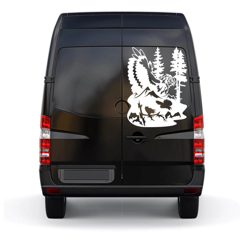 Wildlife Owl Car Sticker Decal