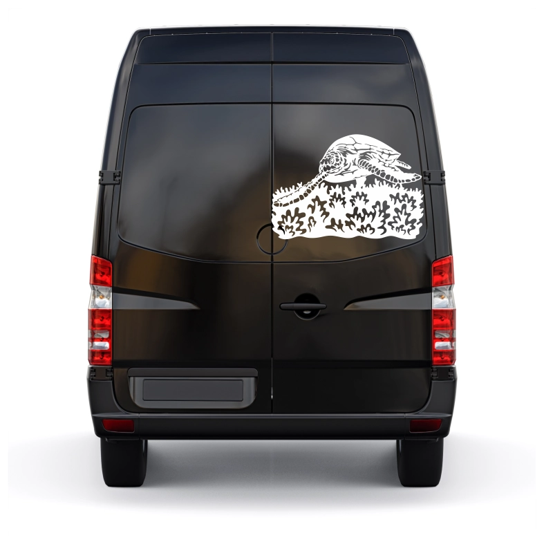 Wildlife Turtle Car Sticker Decal