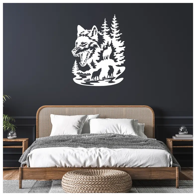 Wildlife Wolf Wall Sticker