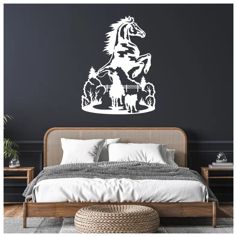 Wildlife Horse Wall Sticker