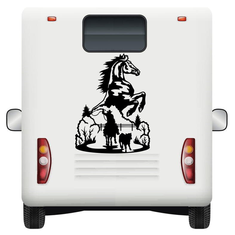 Wildlife Horse Car Sticker Decal