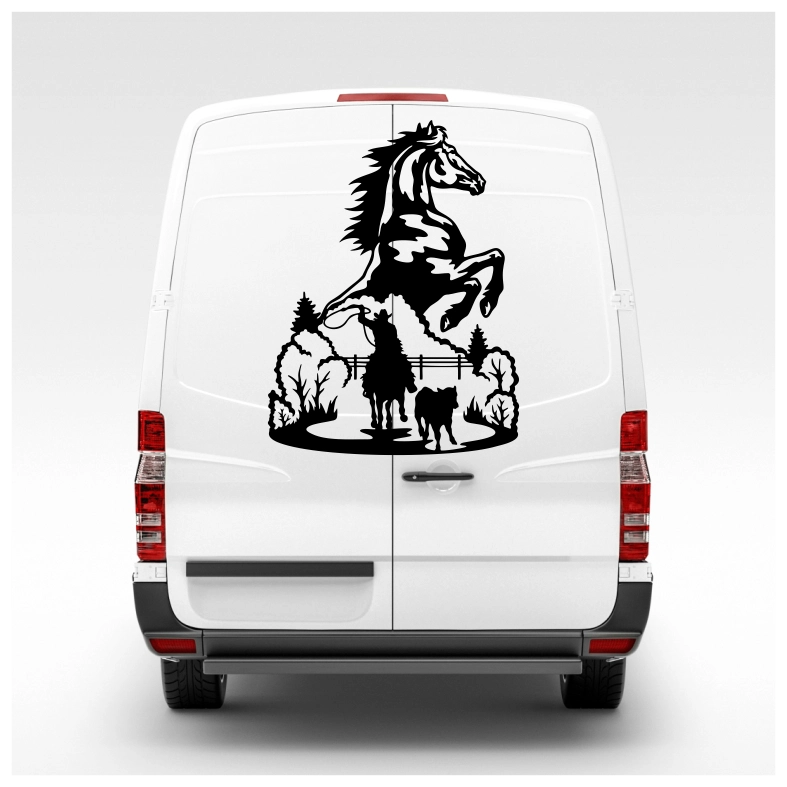 Wildlife Horse Car Sticker Decal
