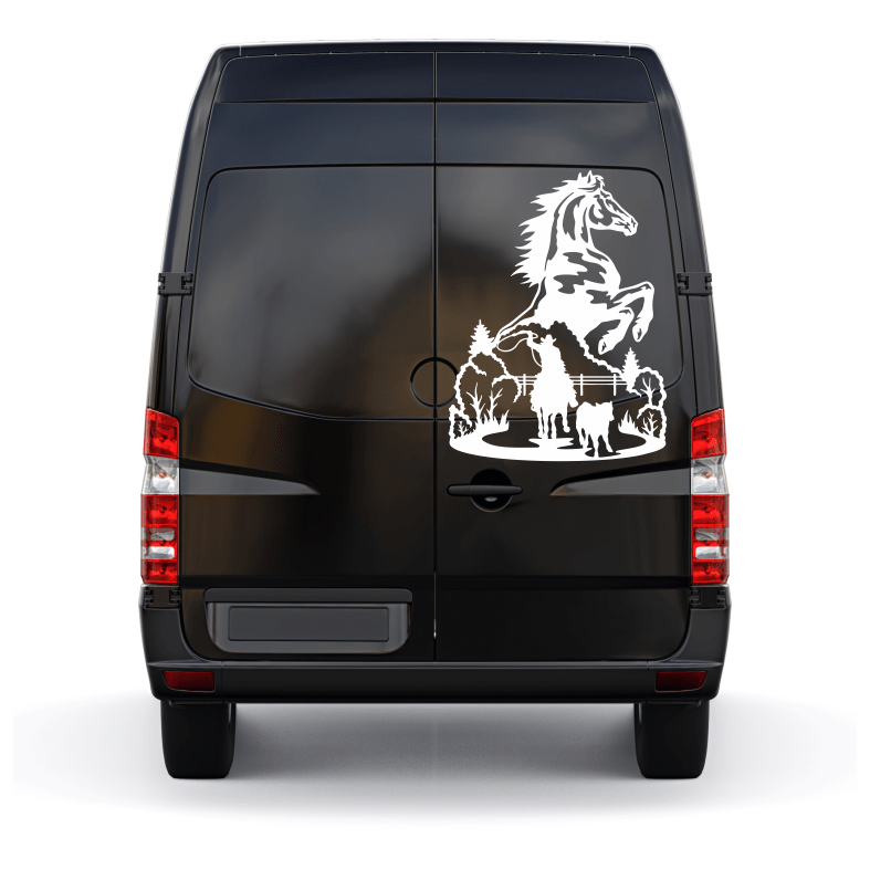 Wildlife Horse Car Sticker Decal