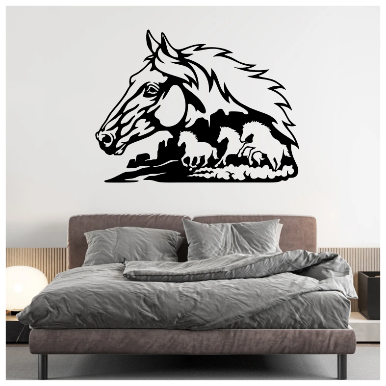 Wildlife Horse Wall Sticker