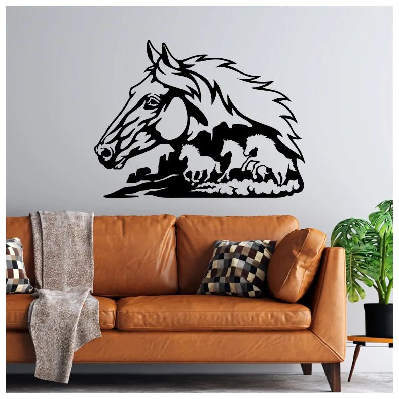 Wildlife Horse Wall Sticker