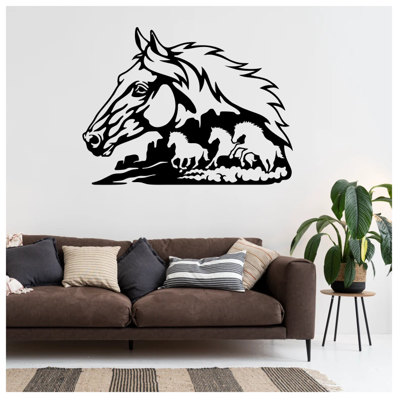 Wildlife Horse Wall Sticker