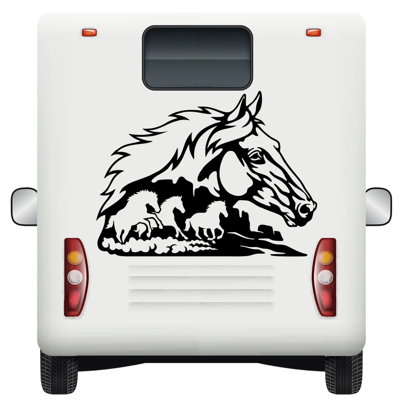 Wildlife Horse Car Sticker Decal