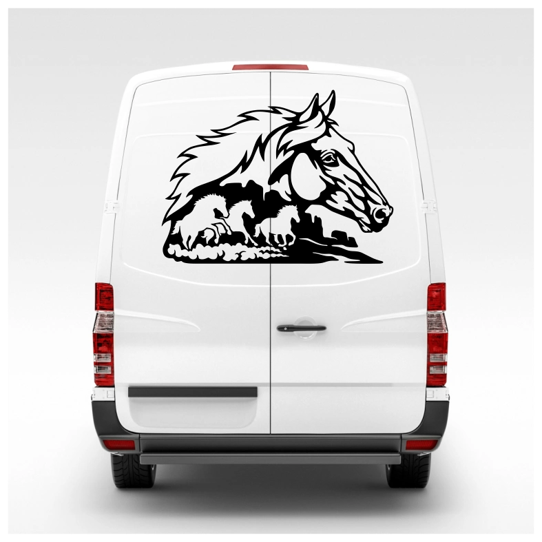 Wildlife Horse Car Sticker Decal