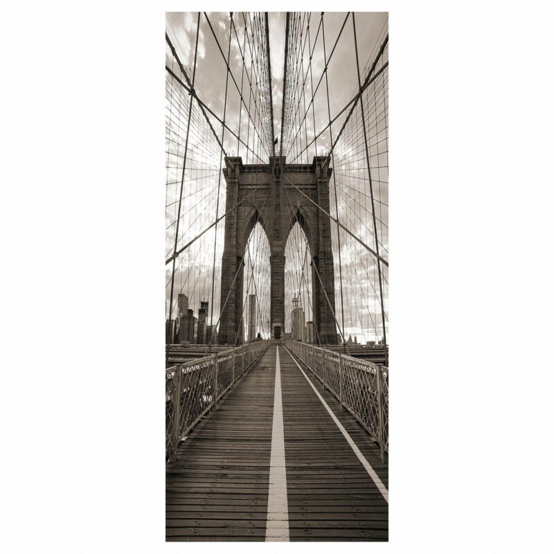 Brooklyn Bridge Door Sticker