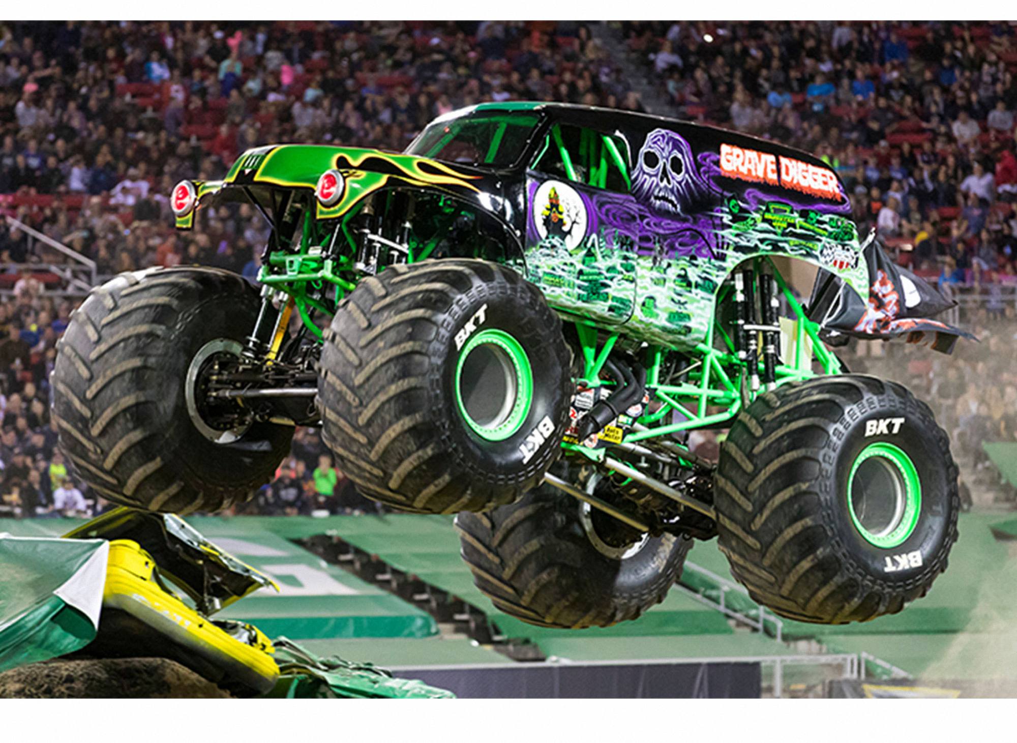 Monster Jam Table Sticker