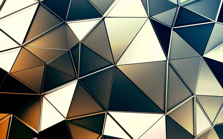 Abstract Triangles Wall Mural Wallpaper