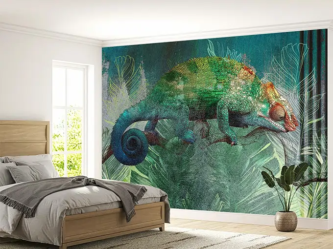 Chameleon Wall Mural Wallpaper