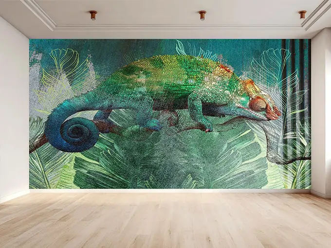 Chameleon Wall Mural Wallpaper