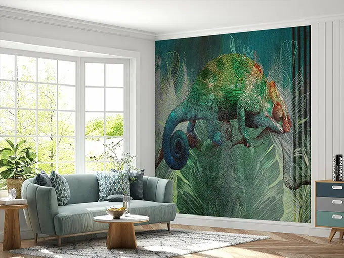 Chameleon Wall Mural Wallpaper