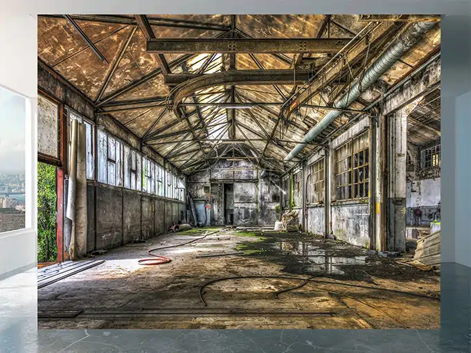 Old Hall Wall Mural Wallpaper