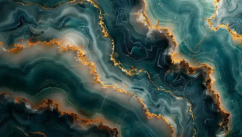 Light Green Marble Wall Mural Wallpaper