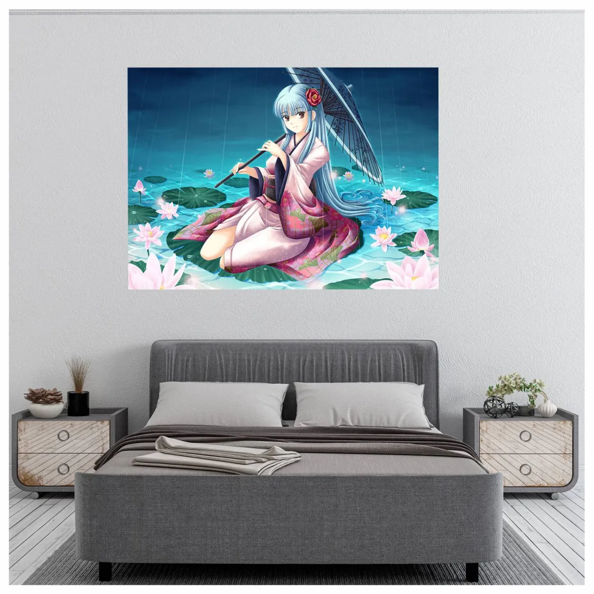 Anime Fantasy 3D Hole In The Wall Sticker