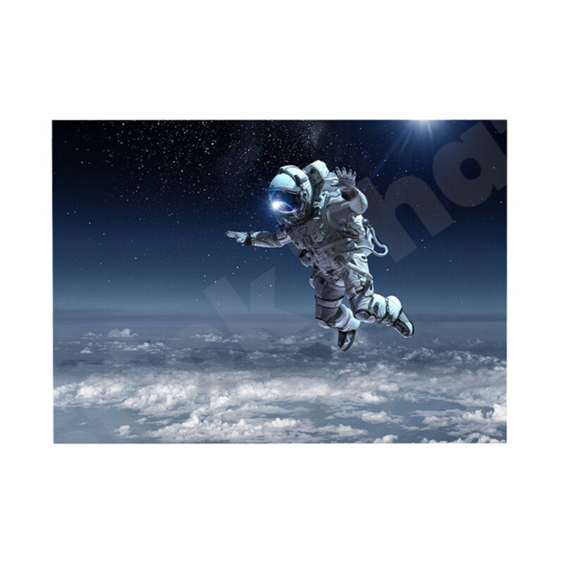Astronaut in Space 3D Hole In The Wall Sticker