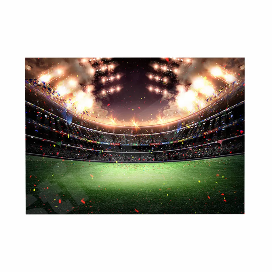 Stadium Spotlights 3D Hole In The Wall Sticker