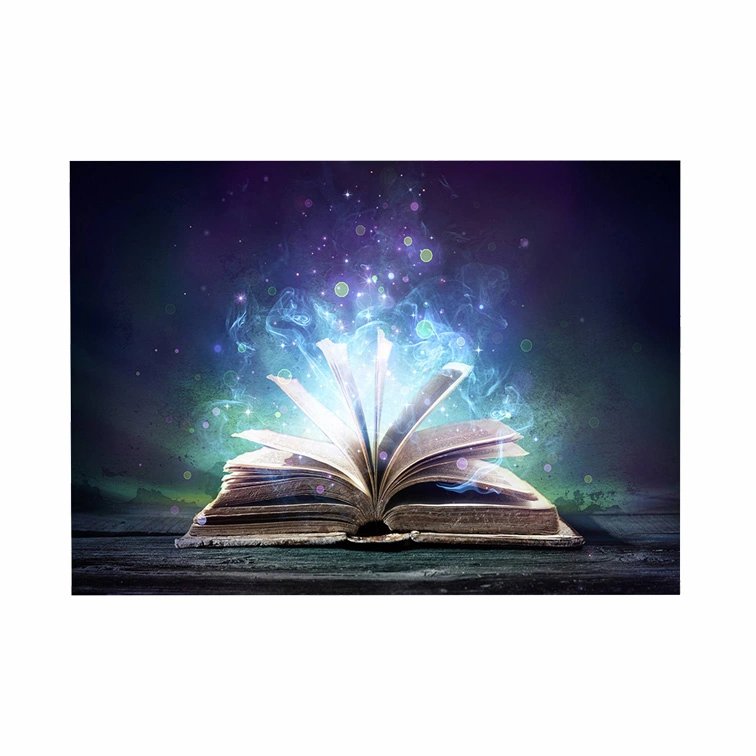 Book 3D Hole In The Wall Sticker