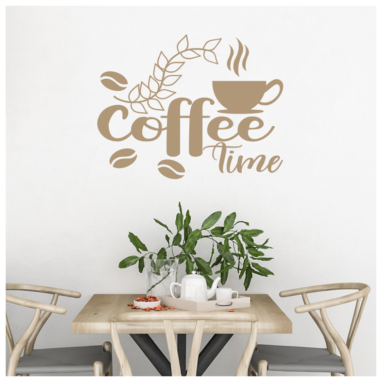 Coffee Time Wall Sticker