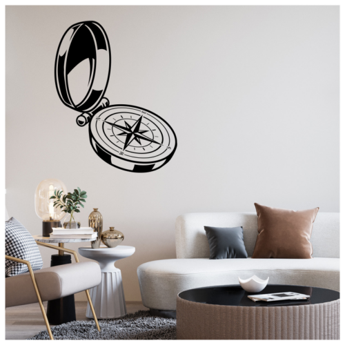 Compass Adventure Wall Sticker