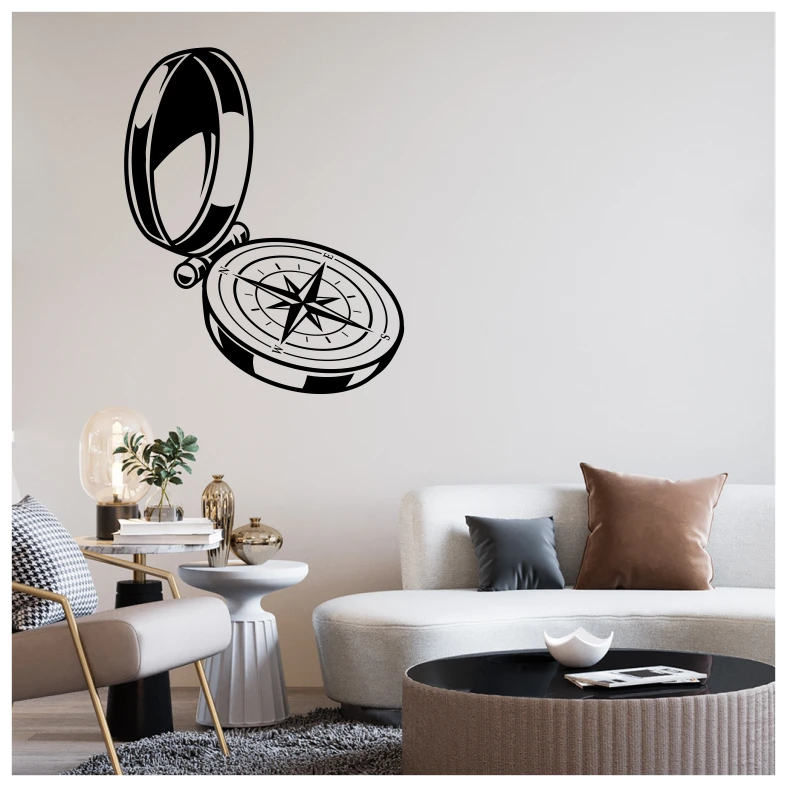 Compass Adventure Wall Sticker