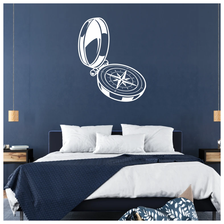 Compass Adventure Wall Sticker