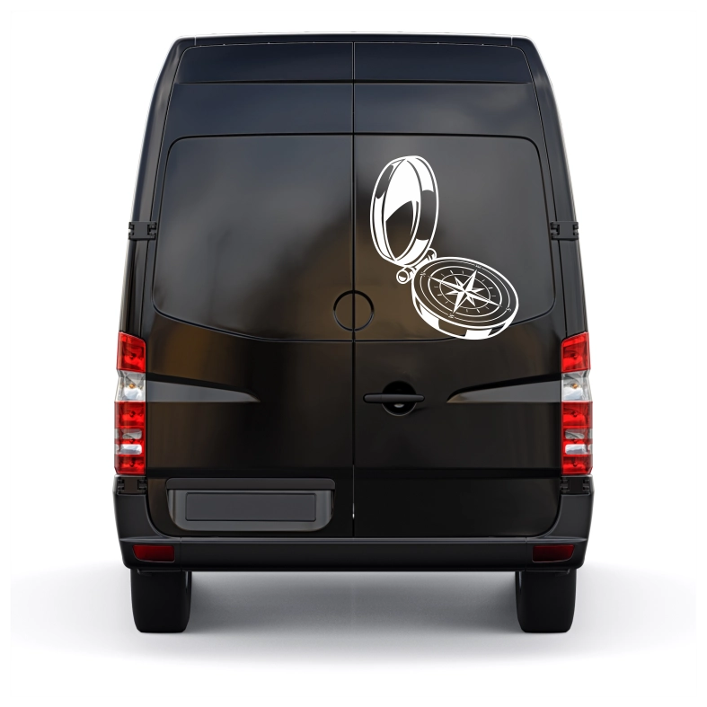 Compass Adventure Car Sticker Decal