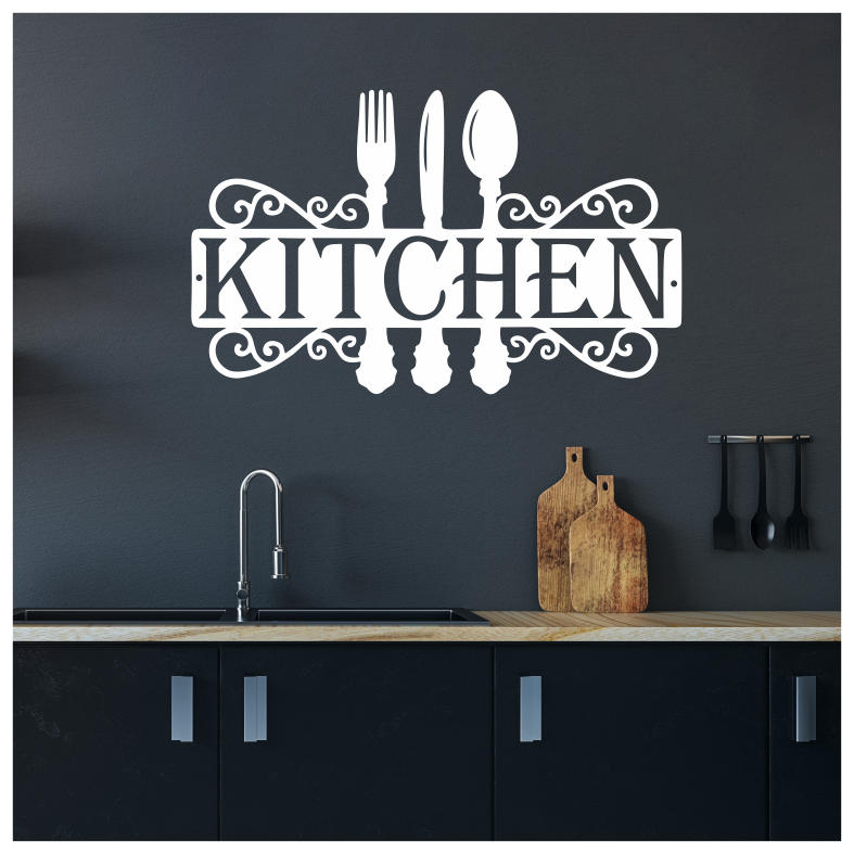 Kitchen Cutlery Wall Sticker