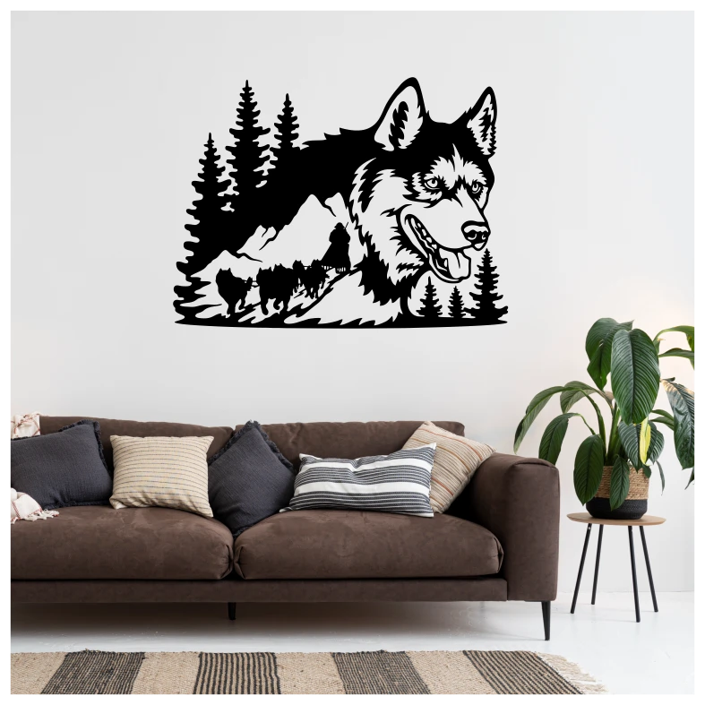 Wildlife Wolf Wall Sticker
