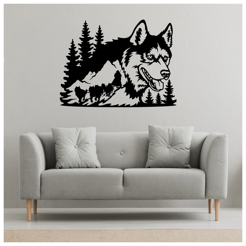 Wildlife Wolf Wall Sticker