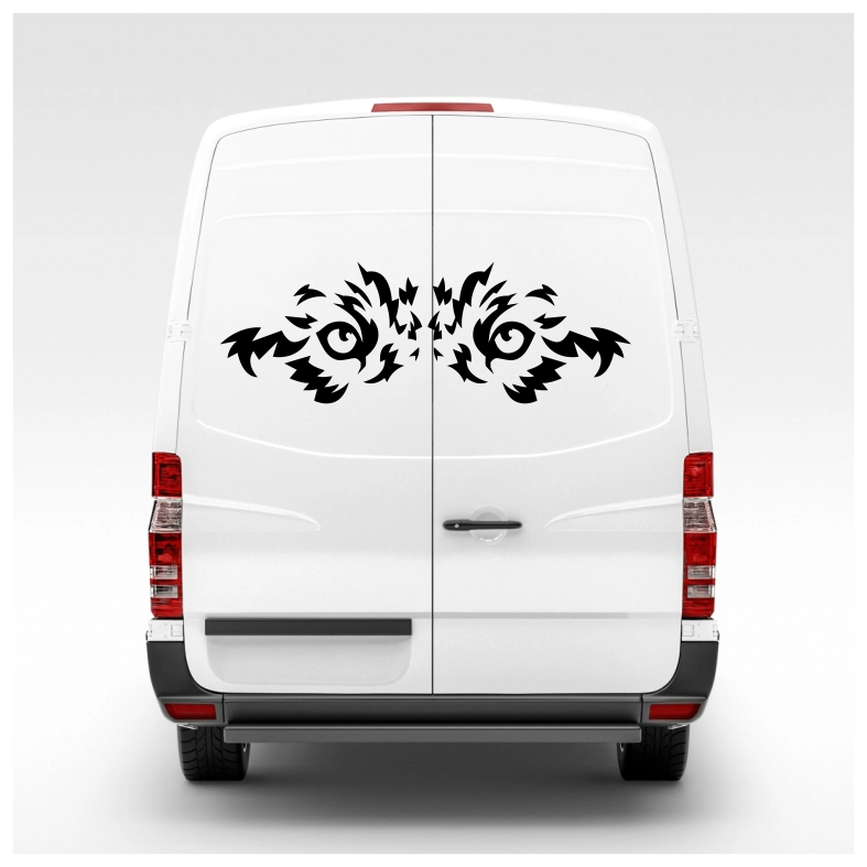 Wolf Eyes Car Sticker Decal