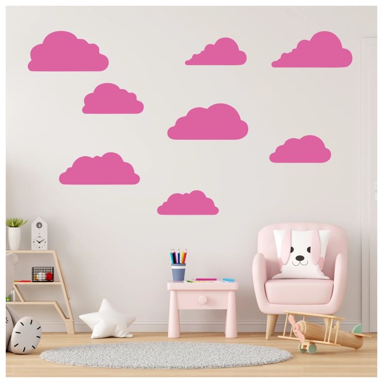 4 Clouds Stickers